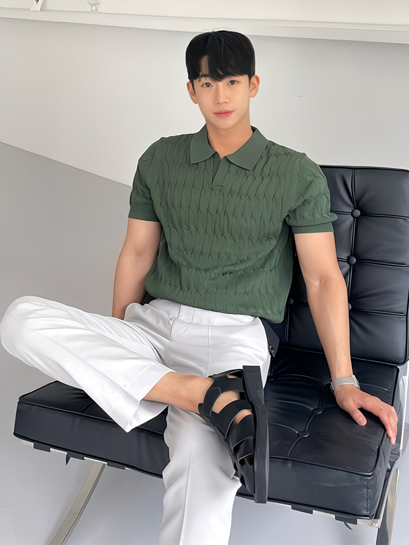 Ravelle Knit Polo