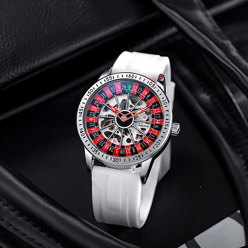 Dulunwe Luxury Men's Roulette Automatic Watch