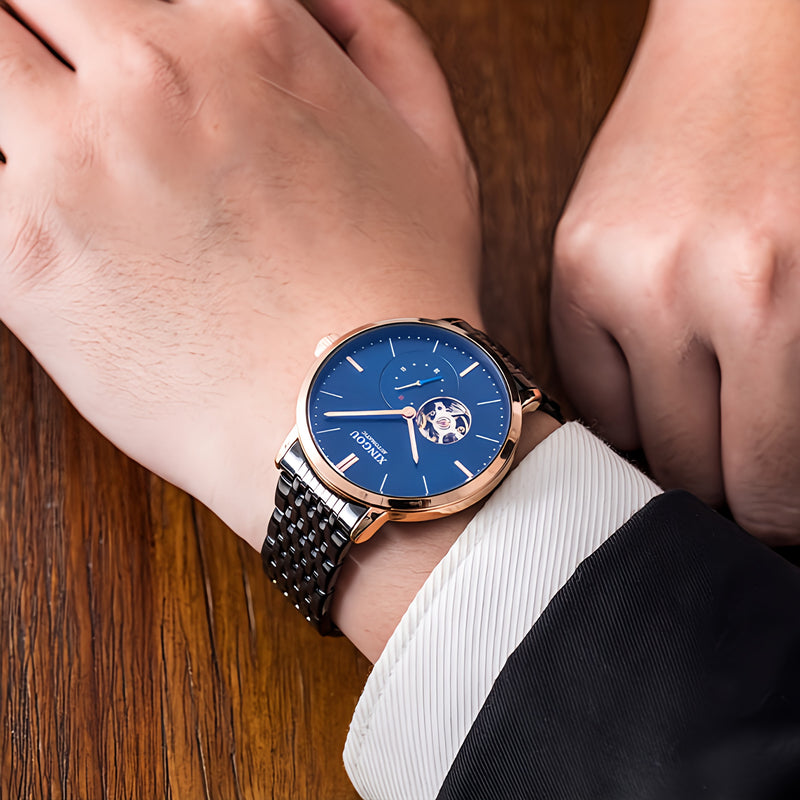 XINGOU 1616 Automatic Skeleton Watch