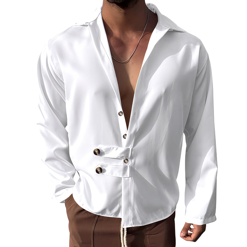 Ascent Drapé Longline Shirt