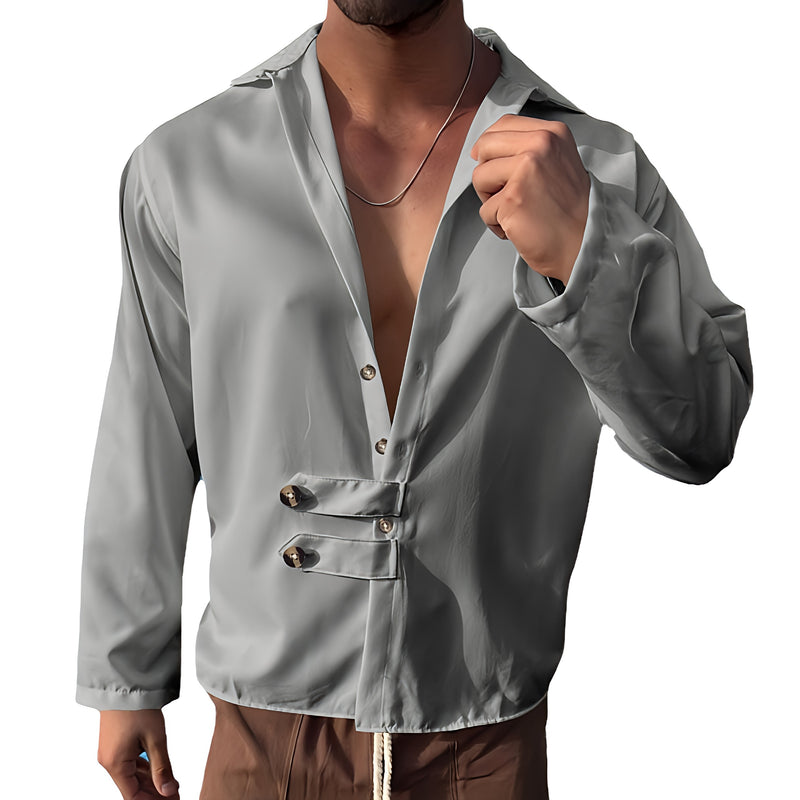 Ascent Drapé Longline Shirt