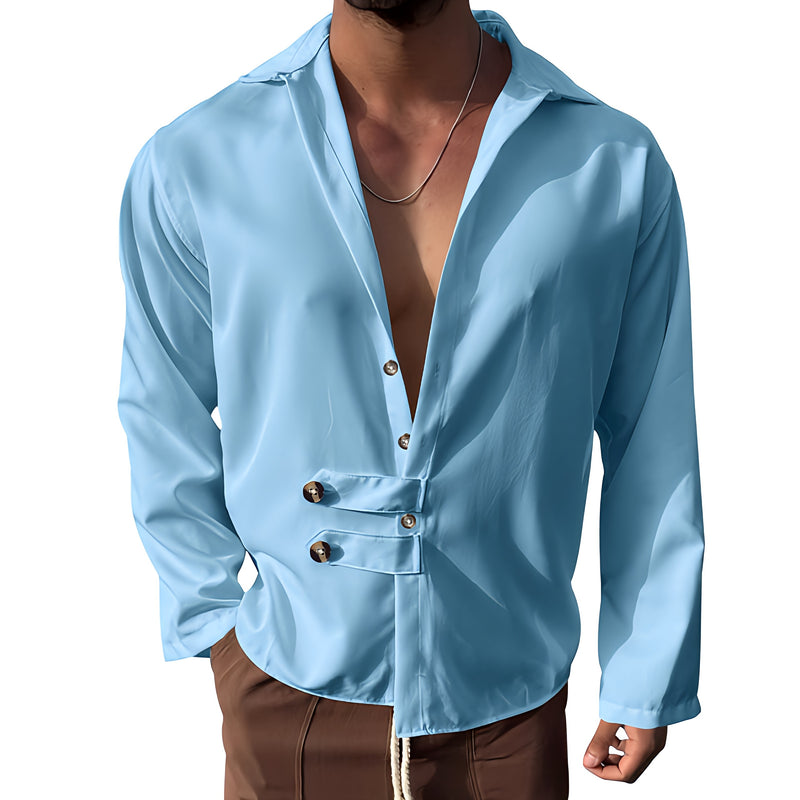Ascent Drapé Longline Shirt