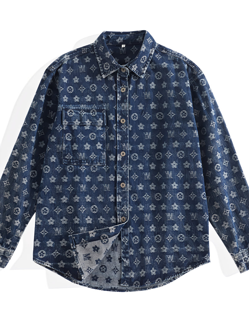 Louis Vuitton DNA Denim Jacket – Monogram Washed Edition (2025)