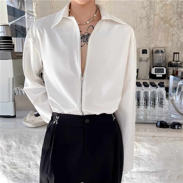 Zipeur Contour-Shoulder Shirt