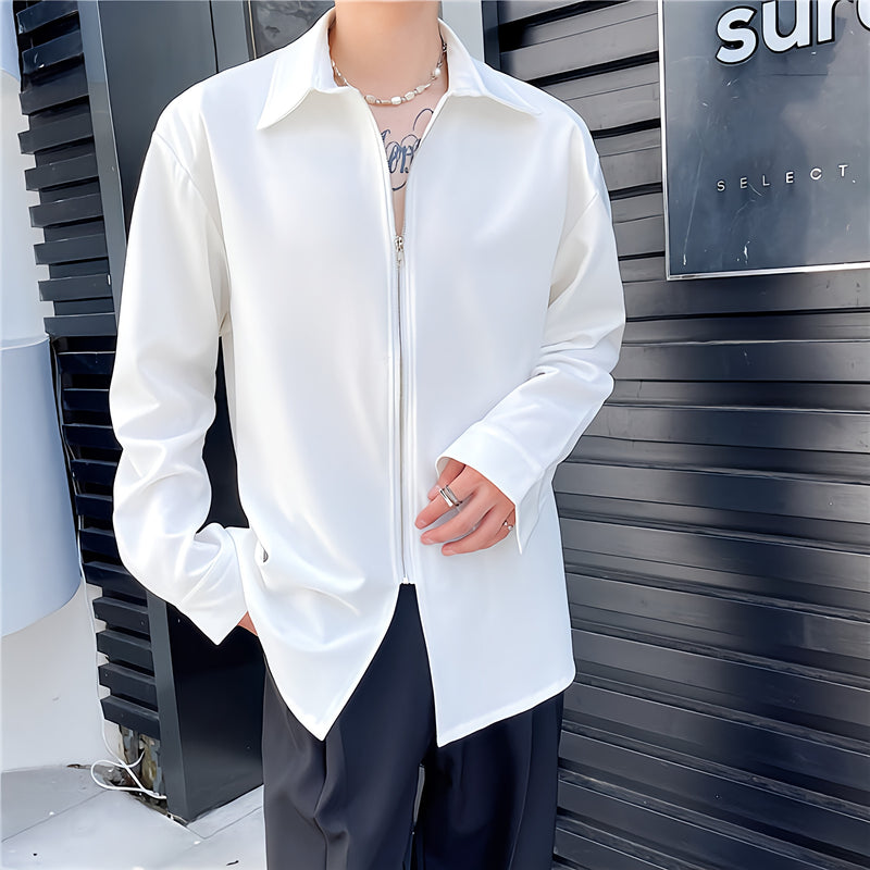 Zipeur Contour-Shoulder Shirt
