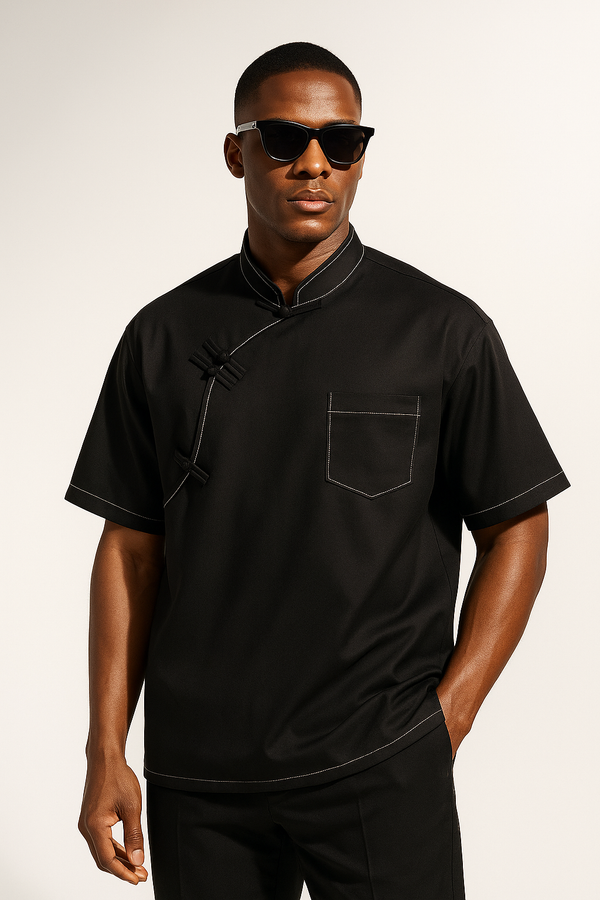 Lumé Tang-Collar Heritage Shirt